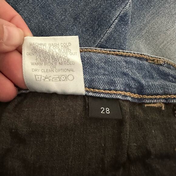 Flying Monkey Women's High Rise Distressed Skinny Jeans Size 28 - Picture 9 of 9